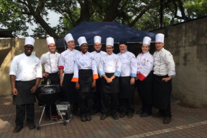 Culinary arts students at Sondela
