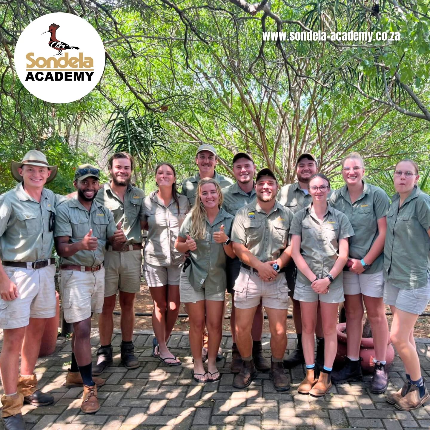 Sondela Academy students and staff